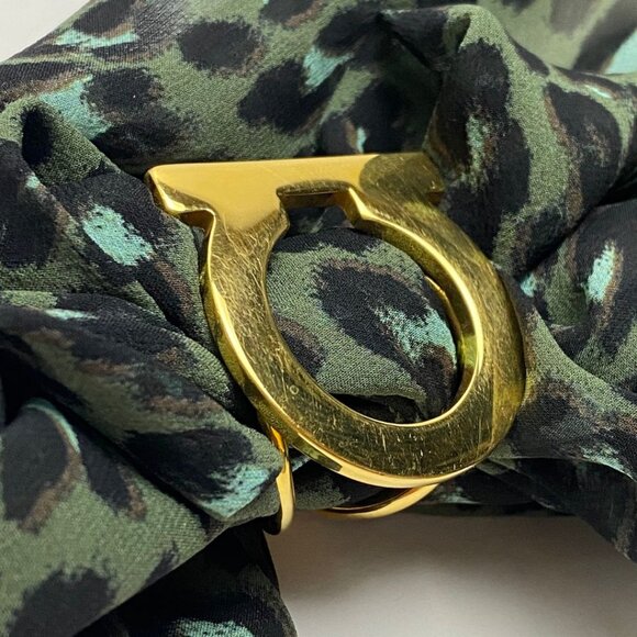 SALVATORE FERRAGAMO Gancini Scarf Ring Limited Edition - Picture 6 of 10
